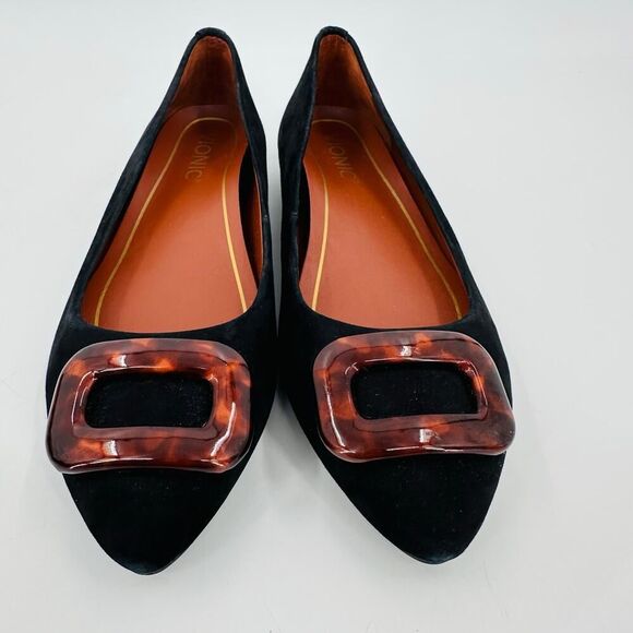 Vionic Amanda Side Tort Ballet Flat Pointed Toe Arch Support Womens Size 6 NWOT - Picture 5 of 9